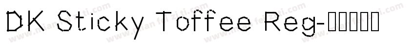 DK Sticky Toffee Reg字体转换